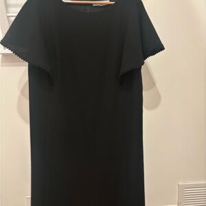 LOFT Black Long Sleeve Dress